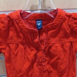 Old Navy Baby Girl Toddler Red Dress Size 18-24 Months